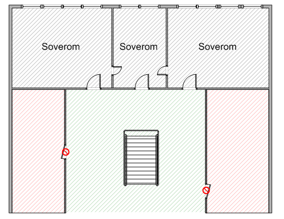 Oversiktskart 3. etg 2. etg 1.