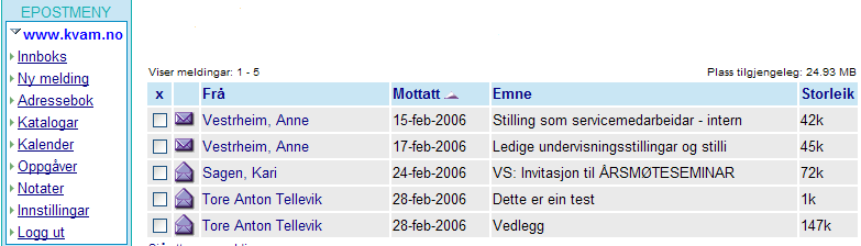 9. Det er berre ei åtvaring om at det kan vere mogleg for andre å se informasjon som du sender over internett. Trykk på «Ikke vis denne meldingen igjen», og deretter trykk på Ja. 10.