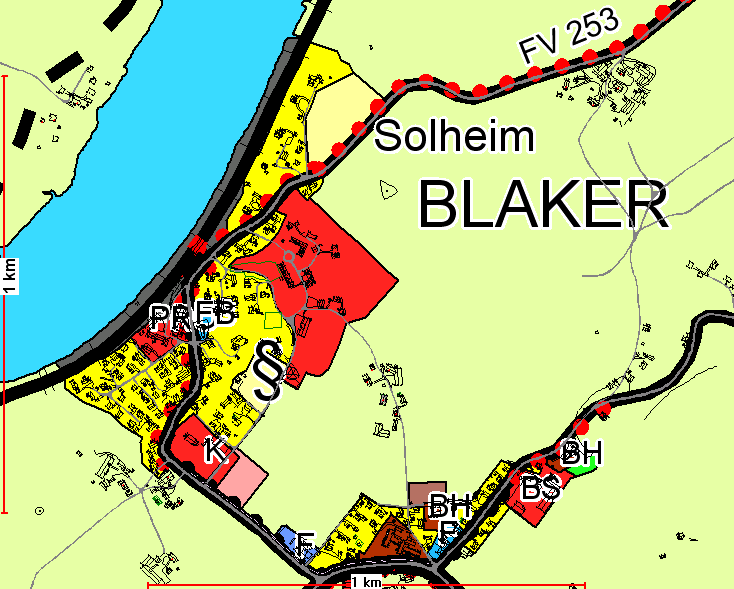 Sak 17/10 Arealet kan betraktes som del av/starten på et stort sammenhengende område for jordbruk og kulturlandskap fra Blaker mot Rånåsfoss.