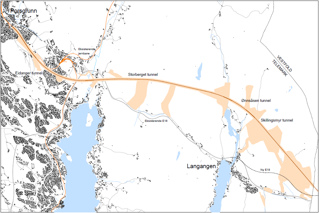 Planområdet Larvik