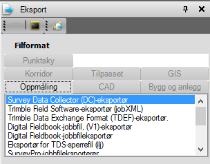 Da er boreplanen eksportert og den kan lastes inn på anlegget i DPS900. DPS900 trenger imidlertid et koordinatsystem, og dette er styrt av dc fil.