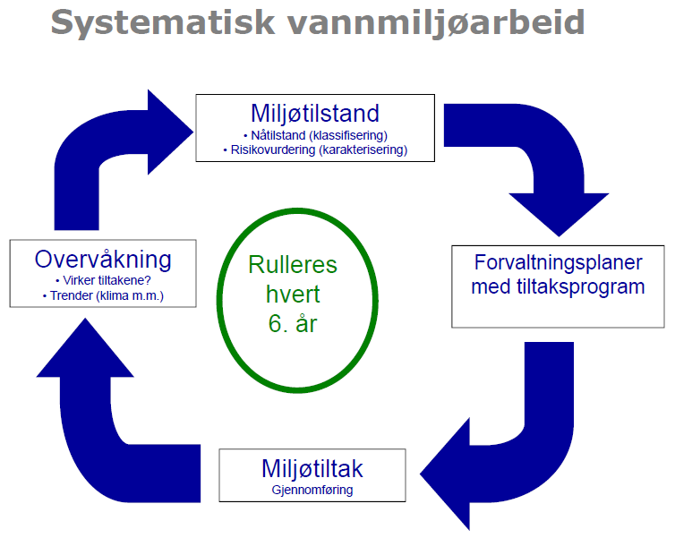 Milepæler Fase II Miljømål oppnådd innen 2021 Karakterisering innen 1. Juli 2012 Vesentlige spørsmål innen 1.