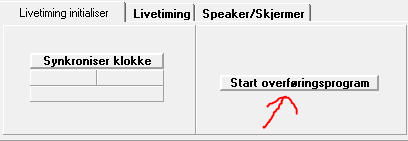 Komme i gang - Startlister Første steget for å komme i gang med overføring av et stevne på livetiming.no starter lenge før selve stevnet.