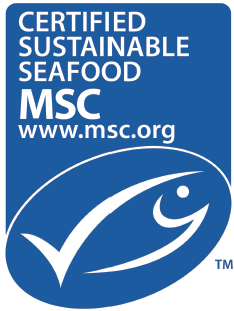Med ASC, BRC, KRAV, ISO14002 og MSC, kan de ta imot og bearbeide bærekraftsmerket sjømat fra hele verden.