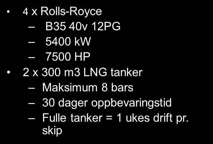 til ren LNG Rolls Royce