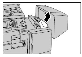 Avklare papirstopp Avklare papirstopp Følg trinnene nedenfor når du avklarer papirstopp i kontoretterbehandler LX (valgfri).