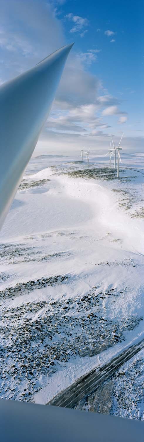 vindparker på land i Norge SAE Vind har en ambisjon om å realisere Norges rene
