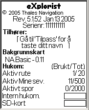 Bruk av MapSend med explorist 23 Velg Store on Hard Drive og Next -knappen. Ikke velg Opplasting til GPS-enhet eller Opplasting til SD-kortprogrammer til explorist.