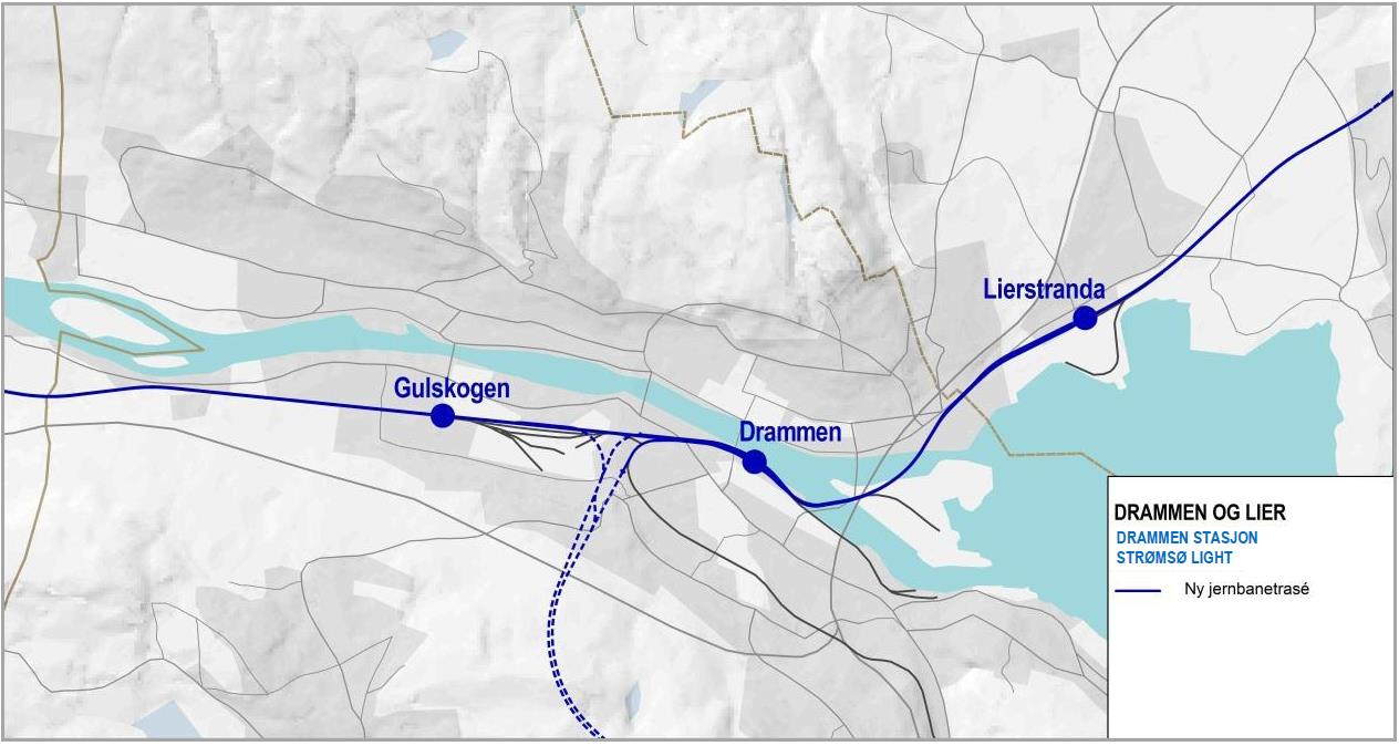 Jernbanesatsing ryggraden i kollektivtransporten Ny Vestfoldbane og utvidelse