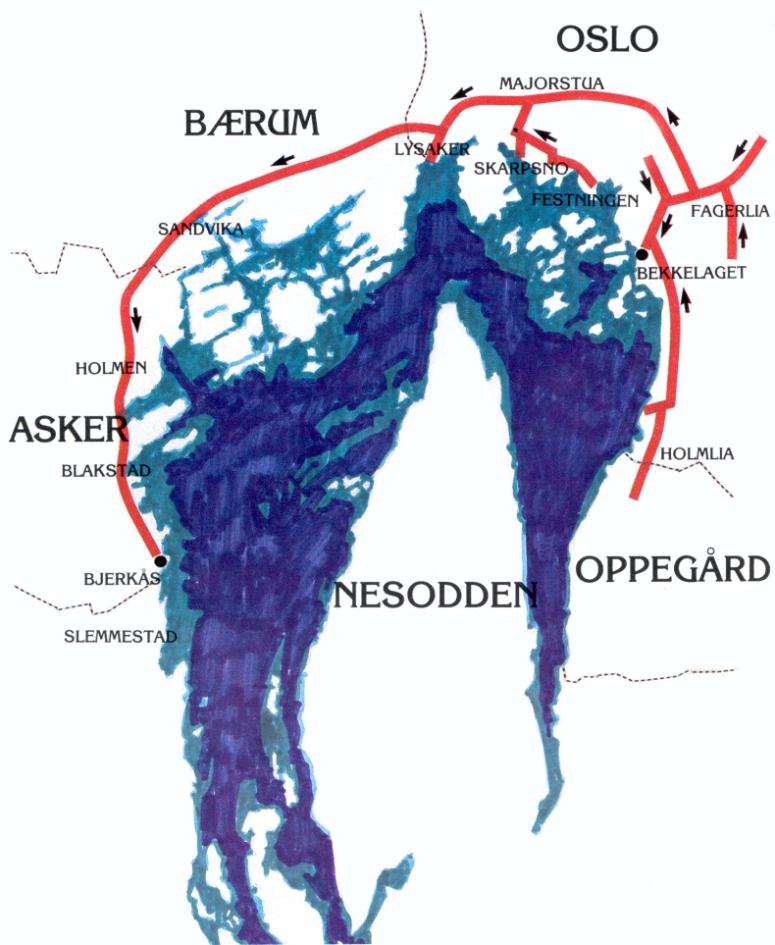 VEAS - tunnelsystemet Overløp VEAS tar i