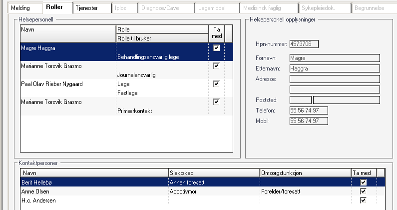 Når melding er ferdig behandlet, settes status Ferdig behandlet på meldingen og deretter lagre eller klikk på Oppfrisk feilmeldinger 5385 There was an error generating the XML document: Meld avvik om