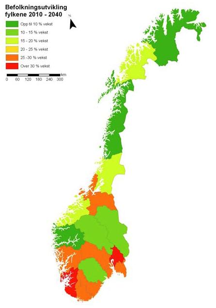 Befolkningen har økt med 0,5 mill. de siste 10 år. 2011 satte ny rekord.