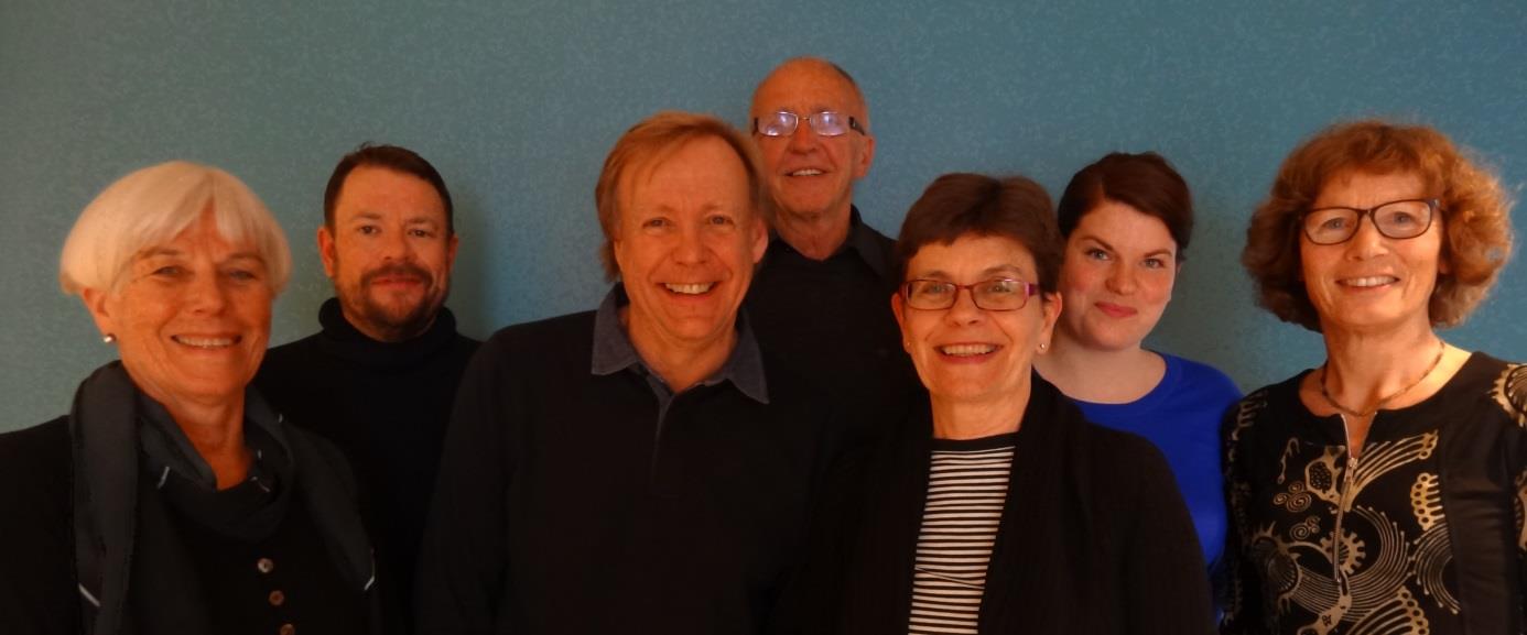 STYRE OG UTVALG Fra venstre: Greta L. Jagtøien, nestleder, Frode Antonsen, Jon G. Olsen, styreleder, Jon G.