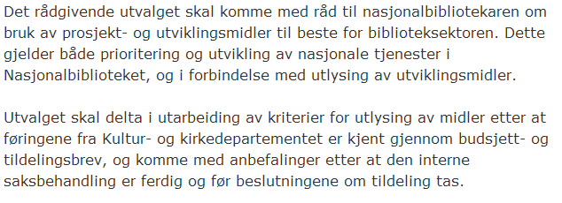 Nasjonal bibliotekspolitikk