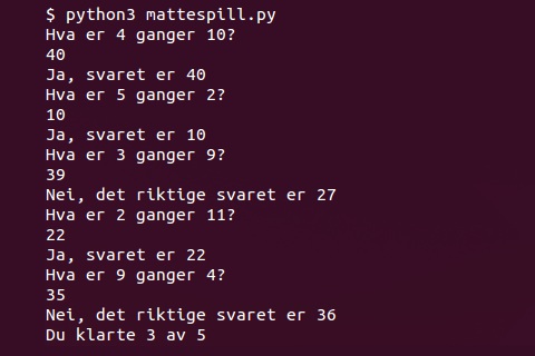 Lag et nytt IDLE-vindu ved å velge File > New File. Vi begynner med å utforske hvordan vi kan bruke Python til å regne ut enkle mattestykker.