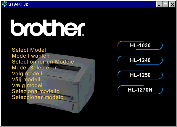 Kun for Windows (Windows 3.1x, 95/98 eller NT 4.0) Du kan installere skriveren ved å følge instruksjonene på CD-ROM platen. Punkt 1 sett CD-ROM platen i CD spilleren 1. Slå på PC-en.