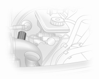 114 Pleie av bilen Motorluftfilter Indikator for motorluftstrøm For å hindre søl ved påfylling av motorolje på F9Q-motorer brukes trakten som oppbevares foran i motorrommet.