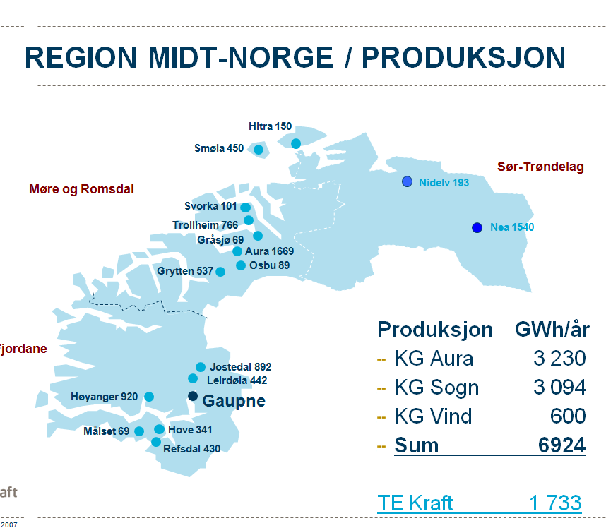 Eget utgangspunkt Miljøkoordinator for Statkraft sine kraftanlegg i Region Midt- Norge siden 2002. Følger opp miljøforhold for kraftanlegg i drift.