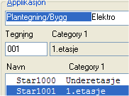 kan sortere mengdelister for komponenter etter rom Se avsnittet om Rom hvis du kun skal definere et eller flere rom for lysberegning eller himling.