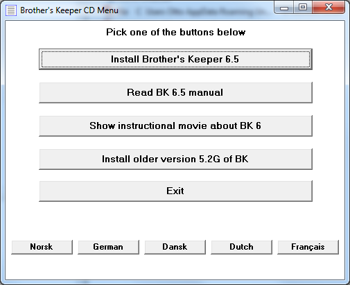 INSTALLASJON AV PROGRAM FRA EN INSTALLASJONS-CD Du setter CD inn i CD-stasjonen og maskinen starter selv opp og vil etter kort tid vise deg Du har satt inn CD-en og er nå klar til installasjon av