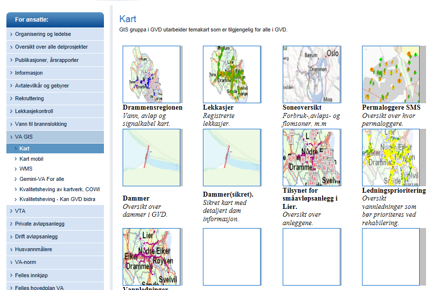 GIS Test våre WEB & Mobil kart Alle er
