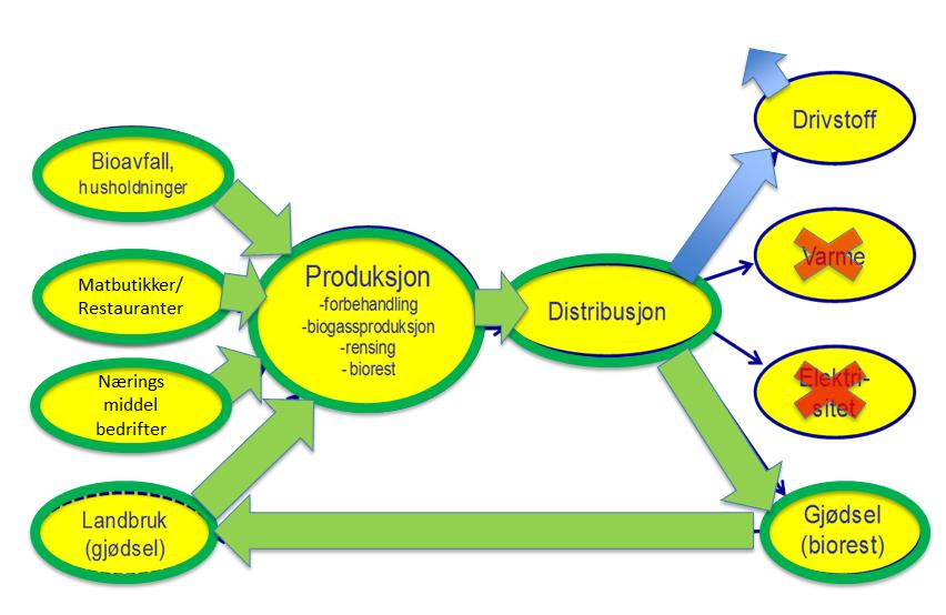 Verdikjeden for biogass Arbeidet med å etablere en verdikjede for produksjon og utnyttelse av biogass som drivstoff er nevnt som Vestfolds største kollektive klimatiltak.