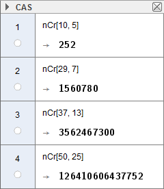 Løsninger til oppgvene i ok Oppgve 7.87 0 9 7 d 50 5 5 560 780 7 56 67 00 6 0 606 7 75 5 Oppgve 7.88 Vi kn velge ut fire medlemmer lnt 0 medlemmer på 0 7 05 måter.