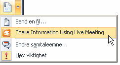 Side 13 av 24 fil -ikonet. Windows utforsker åpnes. Velg fil som skal sendes og klikk på Åpne Mottakeren kan nå velge å klikke på Godta (eller dobbelklikk), Lagre som eller avslå filen.