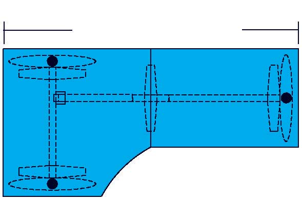 Anternativ: Ben SC -820 mm, med sveiv, tillegg/ben SC 414 Grunnpris? (merkostnad x antall ben) = Sluttpris Frittstående bord sitt/stå 1.