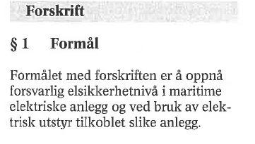 Forskrift fel 1998 og fme