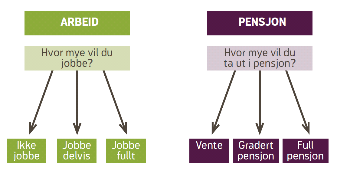 Seniorer i arbeidslivet Hva påvirker beslutningen om å fortsette i jobb?