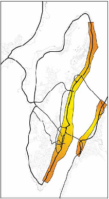 Utredningsperiode 1997-2016 6.1.2 Vekstområder De sentrale arealene langs begge sider av Tromsøysundet er, i tillegg til sentrum, byens primære vekstområder i kommende planperiode.