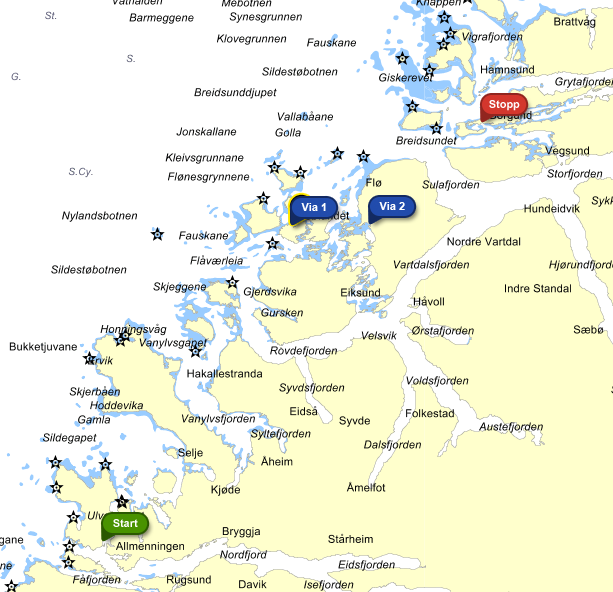 Vestlandets "lyntog" Sammenhengende