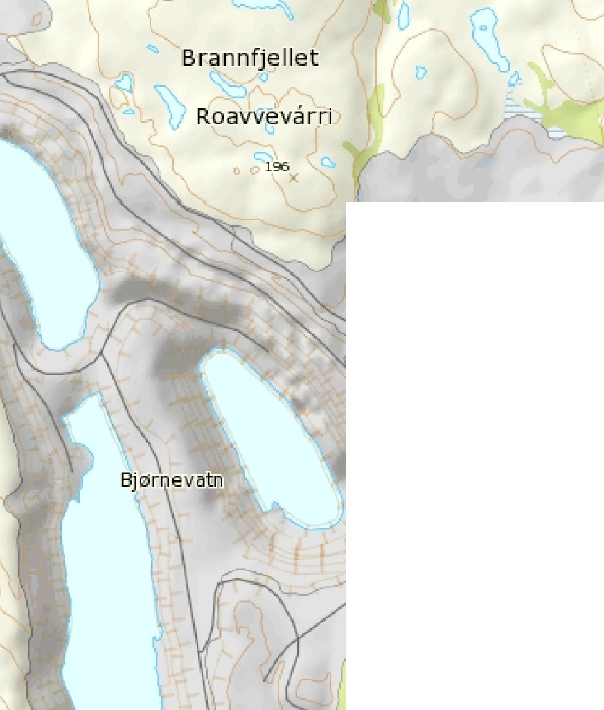 Kommunedelplan Tømmerneset Tegnforklaring -Skisse til vannforsyningsløsninger.