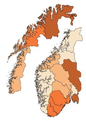 To statistikkbanker Kommunehelsa Tilpasset kommunenivå Oppdateres én gang i året Kilde til folkehelseprofiler for kommuner Norgeshelsa