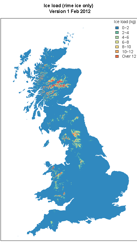 Isingskart for UK Grid size: 500 x 500 m 2!
