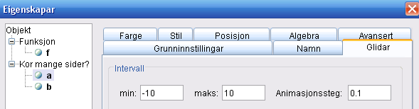 Del 4. Oppgaver for ungdomstrinnet Stigningstall og konstantledd Kompetansemål etter 10.