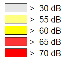 6152 6253 5949 6151 5747 6051 5950 5343 5849 Romsaas B3 Jessheim Hage 4.2.3 Avbøtende tiltak Den planlagte bebyggelsen vest for planområdet bidrar til å skjerme vestsiden for støy fra E6.