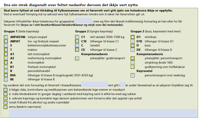 Hvis en mener at pasienten bør kunne