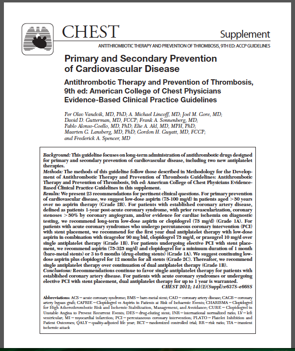 ACCP AT9 anbefaling