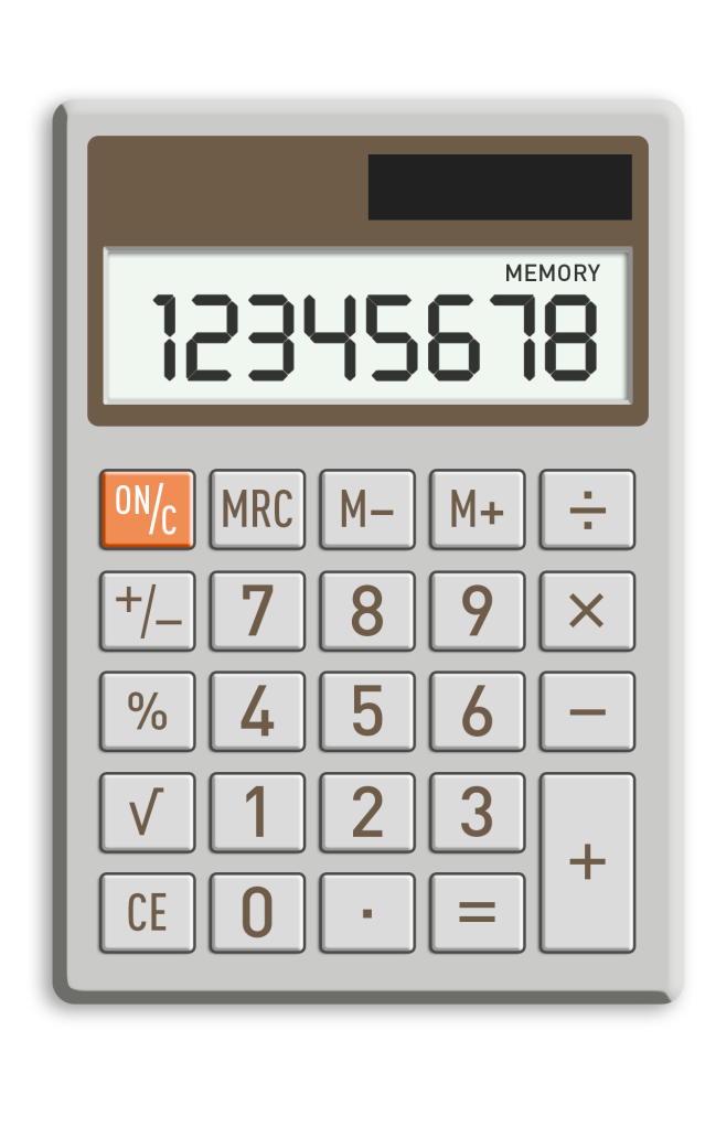 Enkel kalkulator I en del situasjoner er tallregningen så tidkrevende at det kan være fornuftig å bruke kalkulator.