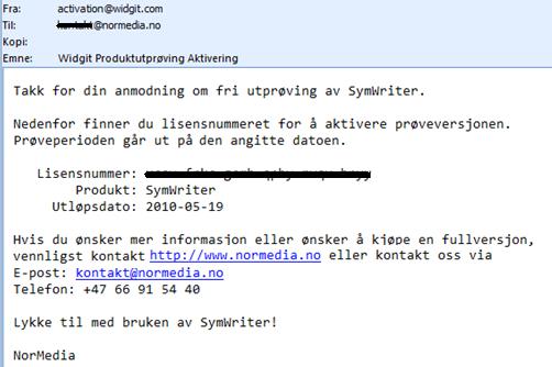 Aktiver SymWriter lisensen din over Internett - PDF Free Download