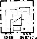 drivstofftransportanlegg Relè - relé, drivstoff forvarmer 4RD 007 814-011 Beskyttelsesart (IP-kode) 54 bæreevne ved 12 V 10/20A Farge svart induktiv last [A] 10 11 Kapasitiv last [A] 10 20