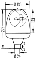 Signalanlegg Lys - 2RL 006 846-001 Kontrolltegn e1 2181 E4 6509 Lampetype H1 Nominell spenning [V] 12 Tilleggsvare /tilleggsinfo med lyspære Reservedeler 1 x 8GH 002 089-133 glødepære 1 x 9DX 860