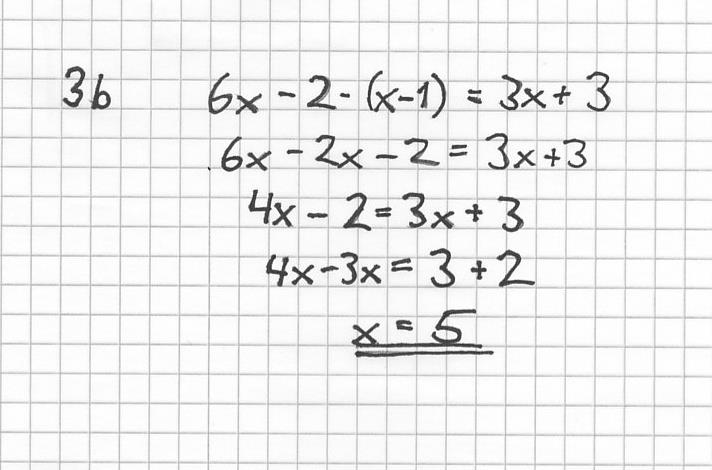 6x 2(x - 1) = 3x