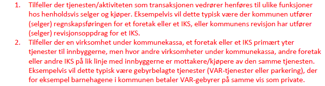 Transaksjoner med egne KF/IKS (3)