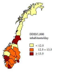 Antibiotika til humant bruk i Norge Primærhelsetjenesten Ca 85% (målt i DDD) HVEM bruker