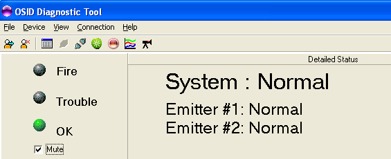 Idriftsettelse ved hjelp av PC Obs! Det hender at det kommer ny firmware for enhetene sammen med oppdatert PC-program. For å oppdatere, logg på via Connection logon. Passord er 1413.