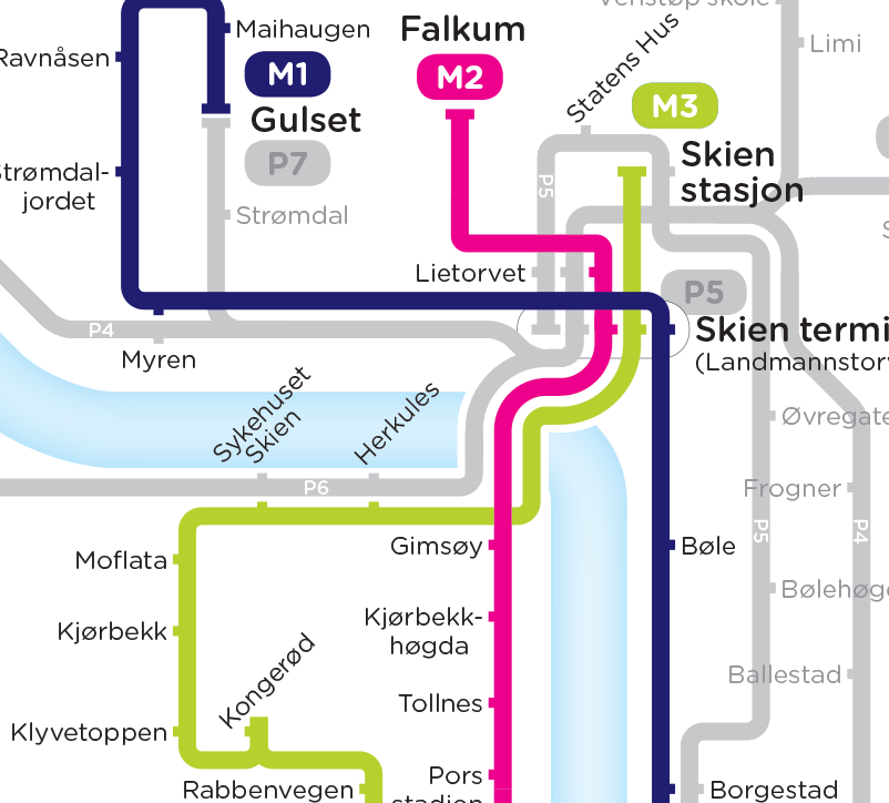 Torggata 8 Kommunikasjon Buss Det er meget godt busstilbud til Centrumsgården. Skien busstasjon er 50 meter fra eiendommen.