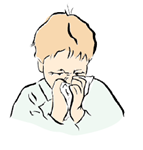 Hostehygiene Får å begrense dråpe- og luftsmitte må munn og nese dekkes til når de hoster eller nyser
